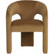 Isidore Meg Gold Dining Armchair